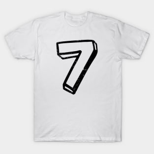 Number 7 T-Shirt